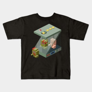 Isometric Zombificator - Zombie Maker Machine - Letter Z Kids T-Shirt
